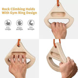 Maxbell Climbing Finger Strengthener Pull Pull Board for Indoor Outdoor Home