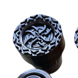 Maxbell 4x Trekking Pole Tips Accessories Compact Sturdy Replacement Feet Protectors Black