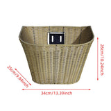 Maxbell Bicycle Basket Women Men Sundries Organizer for Electric Bike Outdoor Sports