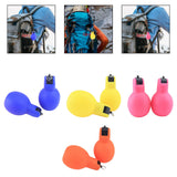 Maxbell 2 Pieces Hand Squeeze Whistles Manual Loud for Training Referees Home School Blue