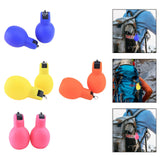 Maxbell 2 Pieces Hand Squeeze Whistles Manual Loud for Training Referees Home School Blue