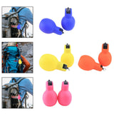 Maxbell 2 Pieces Hand Squeeze Whistles Manual Loud for Training Referees Home School Blue