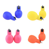 Maxbell 2 Pieces Hand Squeeze Whistles Manual Loud for Training Referees Home School Blue