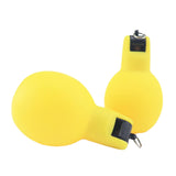 Maxbell 2 Pieces Hand Squeeze Whistles Manual Loud for Training Referees Home School Yellow