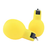 Maxbell 2 Pieces Hand Squeeze Whistles Manual Loud for Training Referees Home School Yellow