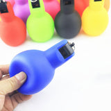 Maxbell 2 Pieces Hand Squeeze Whistles Manual Loud for Training Referees Home School Orange