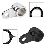 Maxbell Tricep Rope Cable Attachment Sturdy Pull Down Rope Hook for Fitness Home Gym Silver