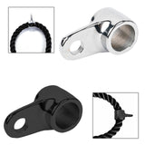 Maxbell Tricep Rope Cable Attachment Sturdy Pull Down Rope Hook for Fitness Home Gym Silver