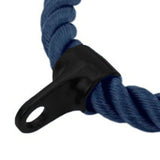 Maxbell Tricep Rope Cable Attachment Sturdy Pull Down Rope Hook for Fitness Home Gym Black