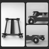 Maxbell Glute Ham Glider Sturdy Glute Trainer Roller for Women Men Adults Hip Raises