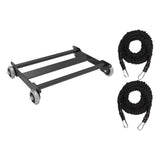 Maxbell Glute Ham Glider Sturdy Glute Trainer Roller for Women Men Adults Hip Raises