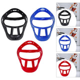 Maxbell Boxing Face Cover Face Guard Gym Protective Gear Karate Sparring Face Shield Black