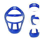 Maxbell Boxing Face Cover Face Guard Gym Protective Gear Karate Sparring Face Shield Blue