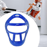 Maxbell Boxing Face Cover Face Guard Gym Protective Gear Karate Sparring Face Shield Blue