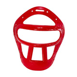 Maxbell Boxing Face Cover Face Guard Gym Protective Gear Karate Sparring Face Shield Red