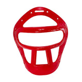 Maxbell Boxing Face Cover Face Guard Gym Protective Gear Karate Sparring Face Shield Red