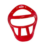Maxbell Boxing Face Cover Face Guard Gym Protective Gear Karate Sparring Face Shield Red