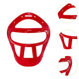 Maxbell Boxing Face Cover Face Guard Gym Protective Gear Karate Sparring Face Shield Red