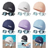 Maxbell Swim Goggles & Swim Cap Set Eyewear Comfortable Lightweight Swimming Goggles Black