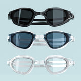 Maxbell Swim Goggles & Swim Cap Set Eyewear Comfortable Lightweight Swimming Goggles Black