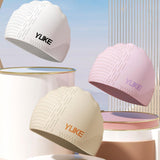 Maxbell Swim Goggles & Swim Cap Set Eyewear Comfortable Lightweight Swimming Goggles White