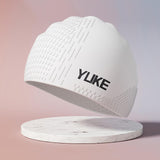 Maxbell Swim Goggles & Swim Cap Set Eyewear Comfortable Lightweight Swimming Goggles White