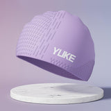 Maxbell Swim Goggles & Swim Cap Set Eyewear Comfortable Lightweight Swimming Goggles Purple