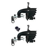 Maxbell Boat Bracket Hinge Assembly 12V Electric Motor Thruster Bracket Professional No Adjustment Ring