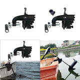Maxbell Boat Bracket Hinge Assembly 12V Electric Motor Thruster Bracket Professional No Adjustment Ring