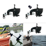 Maxbell Boat Bracket Hinge Assembly 12V Electric Motor Thruster Bracket Professional No Adjustment Ring