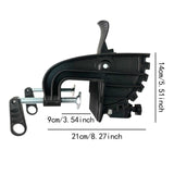 Maxbell Boat Bracket Hinge Assembly 12V Electric Motor Thruster Bracket Professional with Adjustment Ring