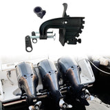 Maxbell Boat Bracket Hinge Assembly 12V Electric Motor Thruster Bracket Professional with Adjustment Ring