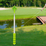 Maxbell Golf Ball Retriever for Water Telescopic Extendable Lightweight Golf Grabber green