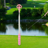 Maxbell Golf Ball Retriever for Water Telescopic Extendable Lightweight Golf Grabber pink