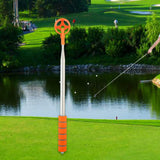 Maxbell Golf Ball Retriever for Water Telescopic Extendable Lightweight Golf Grabber orange