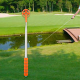 Maxbell Golf Ball Retriever for Water Telescopic Extendable Lightweight Golf Grabber orange