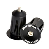 Maxbell Bike Handlebar Plug Practical Replacement Sturdy Professional Aluminum Alloy Black