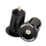 Maxbell Bike Handlebar Plug Practical Replacement Sturdy Professional Aluminum Alloy Black