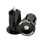 Maxbell Bike Handlebar Plug Practical Replacement Sturdy Professional Aluminum Alloy Black