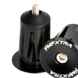 Maxbell Bike Handlebar Plug Practical Replacement Sturdy Professional Aluminum Alloy Black