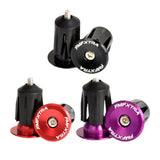 Maxbell Bike Handlebar Plug Practical Replacement Sturdy Professional Aluminum Alloy Black