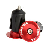 Maxbell Bike Handlebar Plug Practical Replacement Sturdy Professional Aluminum Alloy Red