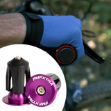 Maxbell Bike Handlebar Plug Practical Replacement Sturdy Professional Aluminum Alloy Purple