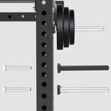 Maxbell Weight Plate Holder for Power Squat Rack Sturdy for Fitness Workout Exercise 48mm