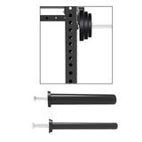 Maxbell Weight Plate Holder for Squat Rack Sturdy Accessories for Strength Training 48mm single bolt