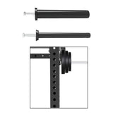 Maxbell Weight Plate Holder for Squat Rack Sturdy Accessories for Strength Training 48mm single bolt