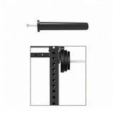 Maxbell Weight Plate Holder for Squat Rack Sturdy Accessories for Strength Training 48mm single bolt