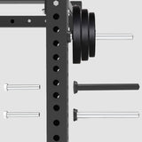 Maxbell Weight Plate Holder for Squat Rack Sturdy Accessories for Strength Training 48mm single bolt