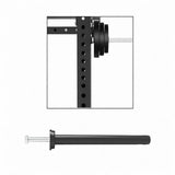 Maxbell Weight Plate Holder for Squat Rack Sturdy Accessories for Strength Training 25mm single bolt