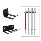 Maxbell Barbell Holder Space Saving Practical Wall Mounted for Home Garage Accessory hold 1 Barbell